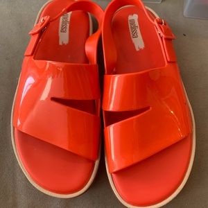 Adorable Melissa flatform shoes